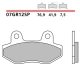 BREMBO 2026/05 KLOCKI HAMULCOWE KH86 SINTER SP (SPIEK METALICZNY) TYŁ (ECE R90)