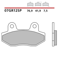 BREMBO 2026/05 KLOCKI HAMULCOWE KH86 SINTER SP (SPIEK METALICZNY) TYŁ (ECE R90)
