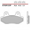 BREMBO 2026/05 KLOCKI HAMULCOWE KH86 SINTER SP (SPIEK METALICZNY) TYŁ (ECE R90)
