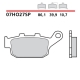 BREMBO 2026/05 KLOCKI HAMULCOWE KH140 SINTER SP (SPIEK METALICZNY) TYŁ (ECE R90)