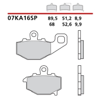BREMBO 2026/05 KLOCKI HAMULCOWE KH192 SINTER SP (SPIEK METALICZNY) TYŁ (ECE R90)