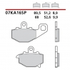 BREMBO 2026/05 KLOCKI HAMULCOWE KH192 SINTER SP (SPIEK METALICZNY) TYŁ (ECE R90)