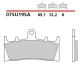 BREMBO 2026/05 KLOCKI HAMULCOWE KH188 SINTER SA (SPIEK METALICZNY) PRZÓD (ECE R90)