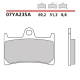 BREMBO 2026/05 KLOCKI HAMULCOWE KH252 / KH380 SINTER SA (SPIEK METALICZNY) PRZÓD (ECE R90)