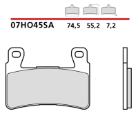 BREMBO 2026/05 KLOCKI HAMULCOWE KH265 / KH296 SINTER SA (SPIEK METALICZNY) PRZÓD (ECE R90)