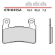 BREMBO 2026/05 KLOCKI HAMULCOWE KH265 / KH296 SINTER SA (SPIEK METALICZNY) PRZÓD (ECE R90)
