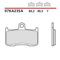 BREMBO 2026/05 KLOCKI HAMULCOWE KH347 SINTER SA (SPIEK METALICZNY) PRZÓD (ECE R90)