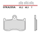 BREMBO 2026/05 KLOCKI HAMULCOWE KH347 SINTER SA (SPIEK METALICZNY) PRZÓD (ECE R90)