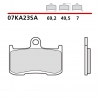 BREMBO 2026/05 KLOCKI HAMULCOWE KH347 SINTER SA (SPIEK METALICZNY) PRZÓD (ECE R90)