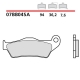BREMBO 2026/05 KLOCKI HAMULCOWE KH181 SINTER SA (SPIEK METALICZNY) PRZÓD (ECE R90)