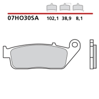 BREMBO 2026/05 KLOCKI HAMULCOWE KH226 / KH142 SINTER SA (SPIEK METALICZNY) PRZÓD (ECE R90)