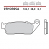 BREMBO 2026/05 KLOCKI HAMULCOWE KH226 / KH142 SINTER SA (SPIEK METALICZNY) PRZÓD (ECE R90)