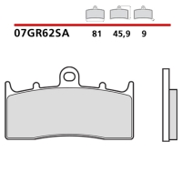 BREMBO 2026/05 KLOCKI HAMULCOWE KH294 SINTER SA (SPIEK METALICZNY) PRZÓD (ECE R90)