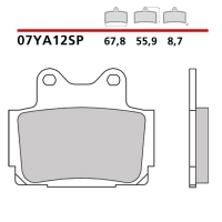 BREMBO 2026/05 KLOCKI HAMULCOWE KH104 SINTER SP (SPIEK METALICZNY) TYŁ (ECE R90)