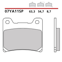 BREMBO 2026/05 KLOCKI HAMULCOWE KH88 SINTER SP (SPIEK METALICZNY) TYŁ (ECE R90)