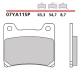 BREMBO 2026/05 KLOCKI HAMULCOWE KH88 SINTER SP (SPIEK METALICZNY) TYŁ (ECE R90)