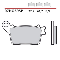 BREMBO 2026/05 KLOCKI HAMULCOWE KH436 SINTER SP (SPIEK METALICZNY) TYŁ (ECE R90)