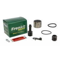 FRENKIT MOTO 2026/05 ZESTAW NAPRAWCZY ZACISKU HAMULCOWEGO (USZCZELNIENIA + TŁOCZKI) TOKICO (TŁOCZEK FI 43MM) PRZÓD / TYŁ KAWASAK