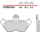 BREMBO 2026/05 KLOCKI HAMULCOWE KH407 SINTER SA (SPIEK METALICZNY) PRZÓD (ECE R90)