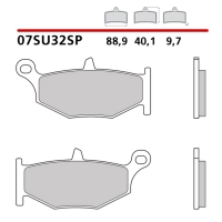 BREMBO 2026/05 KLOCKI HAMULCOWE KH419 SINTER SP (SPIEK METALICZNY) TYŁ (ECE R90)