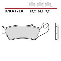 BREMBO 2026/05 KLOCKI HAMULCOWE KH185 SINTER LA (SPIEK METALICZNY) PRZÓD (ECE R90)