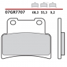 BREMBO 2026/05 KLOCKI HAMULCOWE KH432 GENUINE CARBON CERAMIC (PÓŁMETALICZNE MIESZANKA OEM) PRZÓD/TYŁ