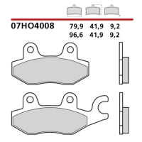 BREMBO 2026/05 KLOCKI HAMULCOWE KH197 GENUINE CARBON CERAMIC (PÓŁMETALICZNE MIESZANKA OEM) PRZÓD/TYŁ