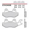 BREMBO 2026/05 KLOCKI HAMULCOWE KH197 GENUINE CARBON CERAMIC (PÓŁMETALICZNE MIESZANKA OEM) PRZÓD/TYŁ