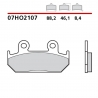 BREMBO 2026/05 KLOCKI HAMULCOWE KH203 GENUINE CARBON CERAMIC (PÓŁMETALICZNE MIESZANKA OEM) PRZÓD/TYŁ