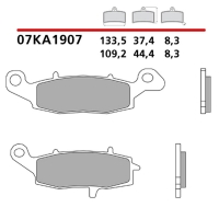 BREMBO 2026/05 KLOCKI HAMULCOWE KH229 GENUINE CARBON CERAMIC (PÓŁMETALICZNE MIESZANKA OEM) PRZÓD/TYŁ