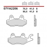BREMBO 2026/05 KLOCKI HAMULCOWE KH165 GENUINE CARBON CERAMIC (PÓŁMETALICZNE MIESZANKA OEM) PRZÓD/TYŁ