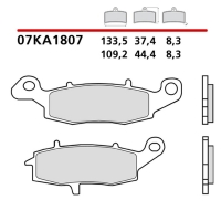 BREMBO 2026/05 KLOCKI HAMULCOWE KH231 GENUINE CARBON CERAMIC (PÓŁMETALICZNE MIESZANKA OEM) PRZÓD/TYŁ