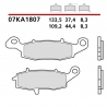 BREMBO 2026/05 KLOCKI HAMULCOWE KH231 GENUINE CARBON CERAMIC (PÓŁMETALICZNE MIESZANKA OEM) PRZÓD/TYŁ