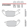 BREMBO 2026/05 KLOCKI HAMULCOWE KH343 GENUINE CARBON CERAMIC (PÓŁMETALICZNE MIESZANKA OEM) PRZÓD/TYŁ