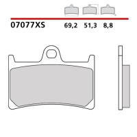 BREMBO 2026/05 KLOCKI HAMULCOWE KH252 / KH380 SCOOTER SINTER XS (SPIEK METALICZNY) PRZÓD/TYŁ (ECE R90)