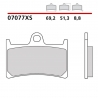 BREMBO 2026/05 KLOCKI HAMULCOWE KH252 / KH380 SCOOTER SINTER XS (SPIEK METALICZNY) PRZÓD/TYŁ (ECE R90)