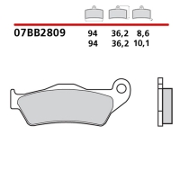 BREMBO 2026/05 KLOCKI HAMULCOWE KH363 GENUINE CARBON CERAMIC (PÓŁMETALICZNE MIESZANKA OEM) PRZÓD/TYŁ