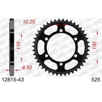 AFAM 2026/04 ZĘBATKA TYLNA 4385 43 SUZUKI GSXR 600 '11-'19, YAMAHA MT-07 '14-'22, XSR700 '16-'22 (JTR1876.43) (ŁAŃC. 525)
