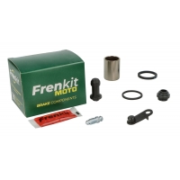 FRENKIT MOTO 2026/05 ZESTAW NAPRAWCZY ZACISKU HAMULCOWEGO (USZCZELNIENIA + TŁOCZKI) NISSIN (TŁOCZEK FI 27MM) TYŁ HONDA CR 80 RB 