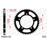 AFAM 2026/04 ZĘBATKA TYLNA 4398 42 SUZUKI GSR 750 '11-'19, GSXR 750 '00-'03, DL 1000 '15-'16, GSX 750S '15-'16 (JTR1792.42) (ŁAŃ