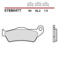 BREMBO 2026/05 KLOCKI HAMULCOWE KH181 OFF ROAD/ROAD CARBON CERAMIC TT (PÓŁMETALICZNE) PRZÓD/TYŁ (ECE R90)