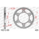 AFAM 2026/04 ZĘBATKA TYLNA 1494 56 KAWASAKI NINJA 125/Z 125 '19 (JTR1494.56) (ŁAŃC. 428)