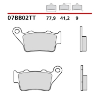 BREMBO 2026/05 KLOCKI HAMULCOWE KH208 OFF ROAD/ROAD CARBON CERAMIC TT (PÓŁMETALICZNE) PRZÓD/TYŁ (ECE R90)