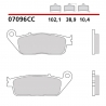 BREMBO 2026/05 KLOCKI HAMULCOWE KH196 SCOOTER CARBON CERAMIC CC (PÓŁMETALICZNE) PRZÓD/TYŁ (ECE R90)