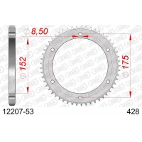 AFAM 2026/04 ZĘBATKA TYLNA 844 53 YAMAHA DT 125R/RE 99-06 (JTR839.53) (ŁAŃC. 428)
