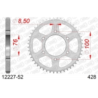 AFAM 2026/04 ZĘBATKA TYLNA 4513 52 YAMAHA YZF 125R '19-22, MT 125 15-23 (+4) (JTR1844.52) (ŁAŃC. 428)
