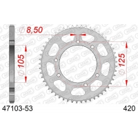 AFAM 2026/04 ZĘBATKA TYLNA 4402 53 DERBI SENDA 50R/SM, APRILIA RX 50, MBK 50 (JTR1131.53) (ŁAŃC. 420)