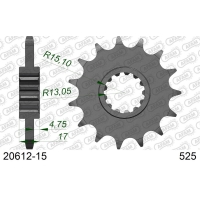 AFAM 2026/04 ZĘBATKA PRZEDNIA 2068 15 HONDA CBR 600F '99-'12, CBR 650F '14-'18 (JTF1370.15) (ŁAŃC. 525)