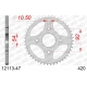 AFAM 2026/04 ZĘBATKA TYLNA 4570 47 YAMAHA TZR 50 / X-POWER '96-'06, MBK X-POWER 50 '00-'06 (JTR1078.47) (ŁAŃC. 420)