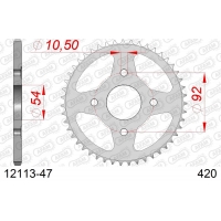 AFAM 2026/04 ZĘBATKA TYLNA 4570 47 YAMAHA TZR 50 / X-POWER '96-'06, MBK X-POWER 50 '00-'06 (JTR1078.47) (ŁAŃC. 420)